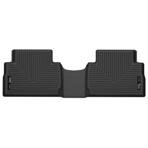 Hyundai Santa Fe Floor Mats - Rear - Husky Liners - X-Act Contour - Black - `21-`22 Hyundai Santa Fe Floor Mats - Rear - Husky Liners - X-Act Contour - Black - `21-`22